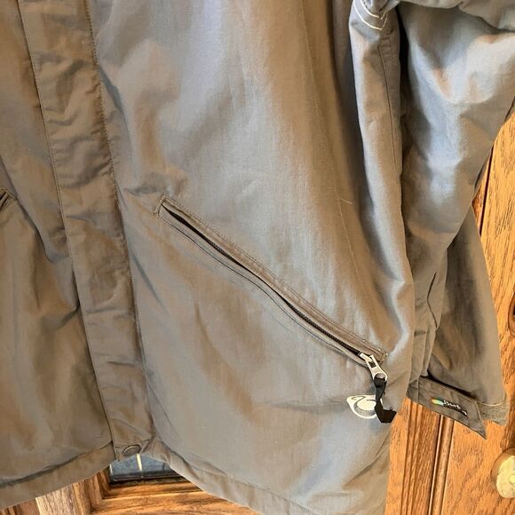 BURTON Snowboards Bio-Lite Storm-Lite Jacket Men's Sz M Gray White Waterproof - Picture 8 of 16